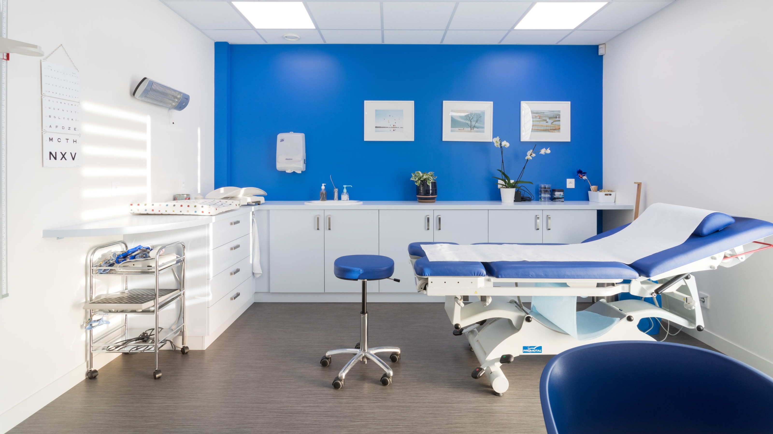 Modern clinic interior